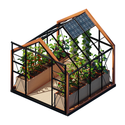 Yield “I have a garden and I want to actually use it” (Size M) greenhouse unit